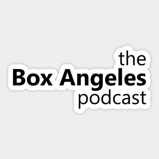 the Box Angeles podcast Sticker